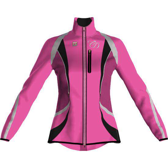 Equisafety Adults Charlotte Dujardin Volte Waterproof Jacket II Jackets Equisafety S Pink 