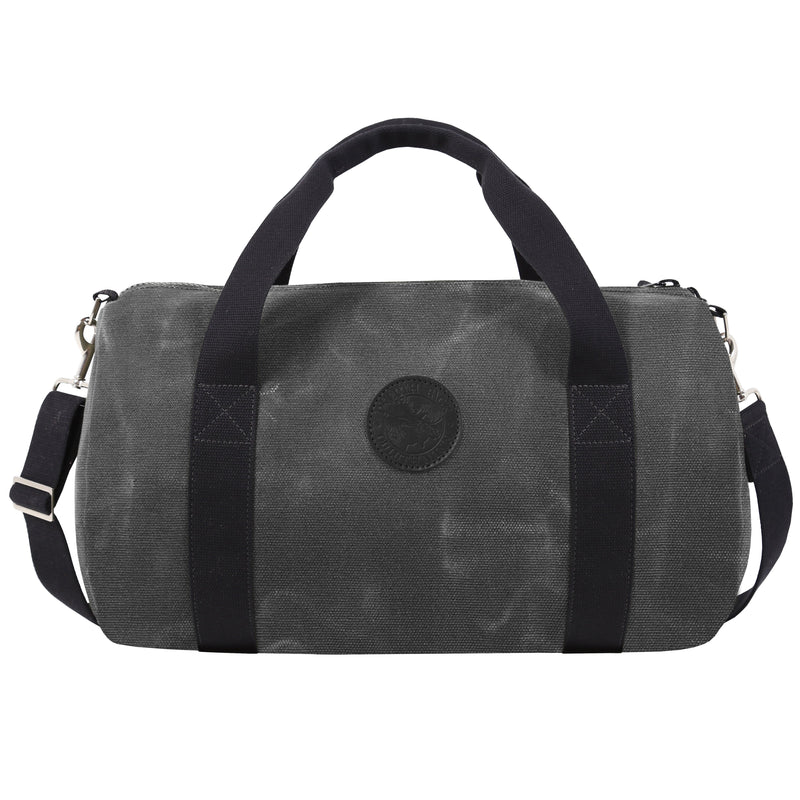 Duluth Pack Round Duffel Purses and Bags Duluth Pack Waxed Grey 