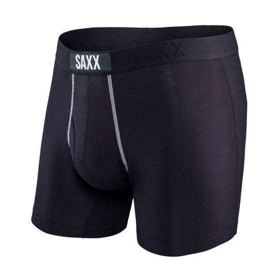 SAXX Ultra Boxer Fly Boxers SAXX S Black 