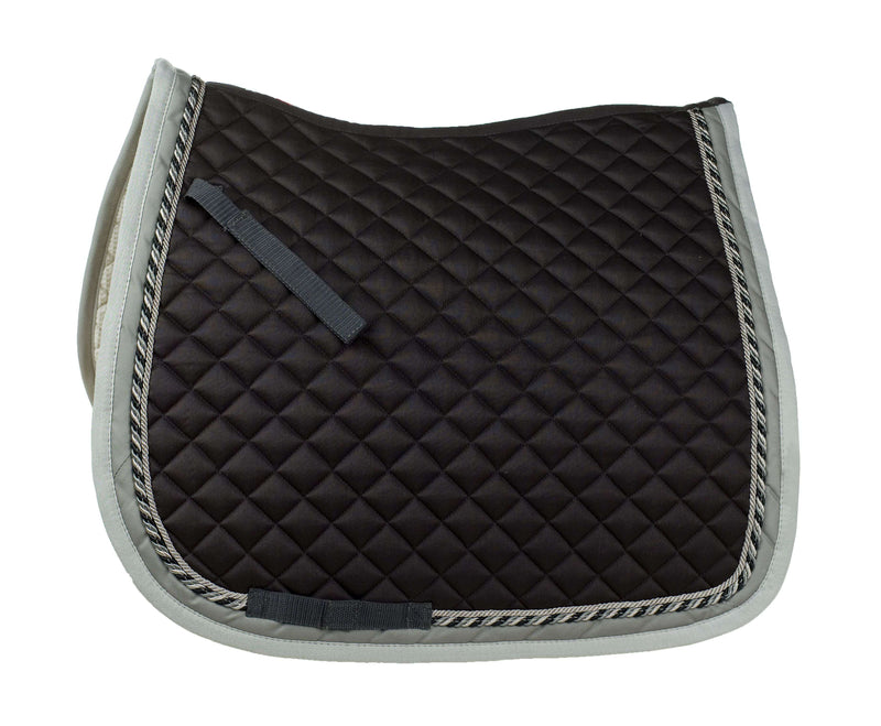 Horze Toulouse All Purpose Saddle Pad All Purpose Pads Horze Full Black 