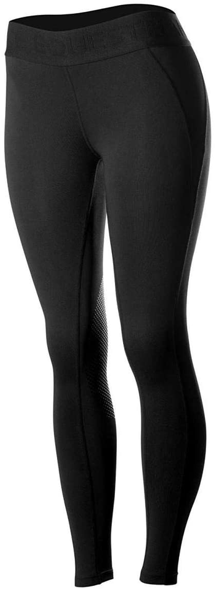 HORZE for One Stop Elsa Children's Silicone Knee Patch Tights Knee Patch Tights Horze XS Black 
