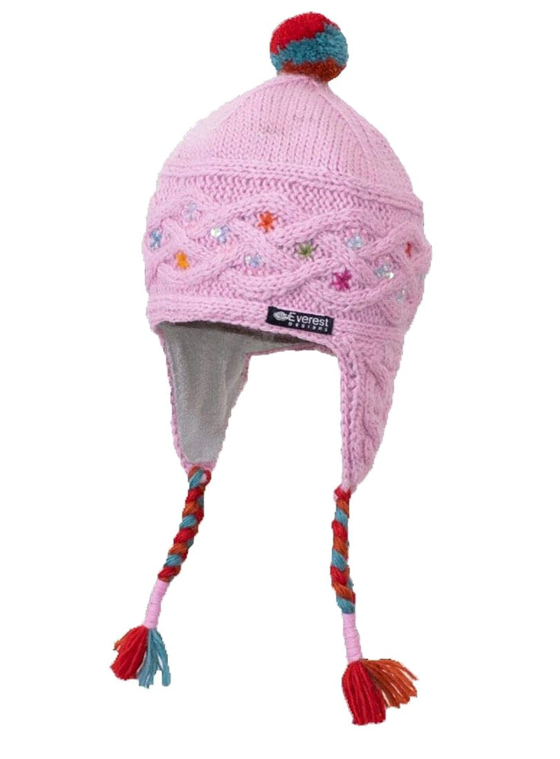 Everest Child's Kirita Earflap Pink Hats Everest Design 
