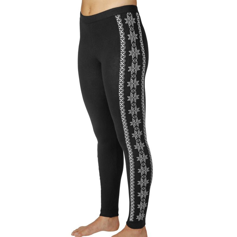 Sideline Hot Chillys' Women's Sweater Knit Printed Legging Base Layers