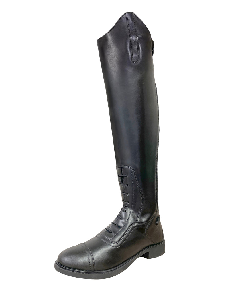 BasEQ Women’s Suzi Synthetic Tall Boots English Tall Boots One Stop Equine Shop Black 6 