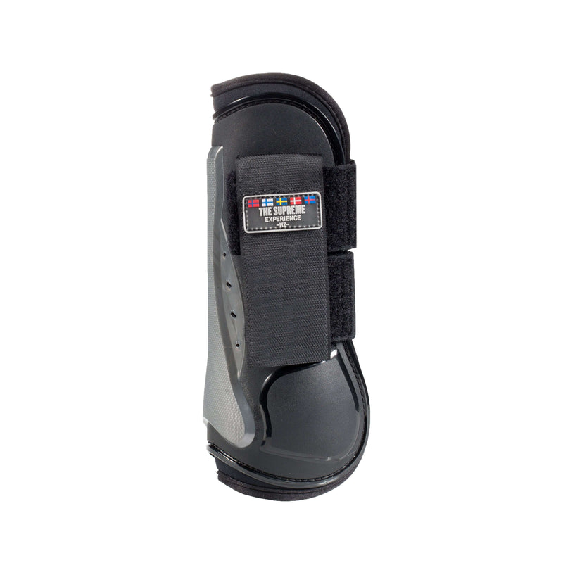 Horze Impact Air Shock Tendon Boots Competition/Exercise Boots Horze Full Black 