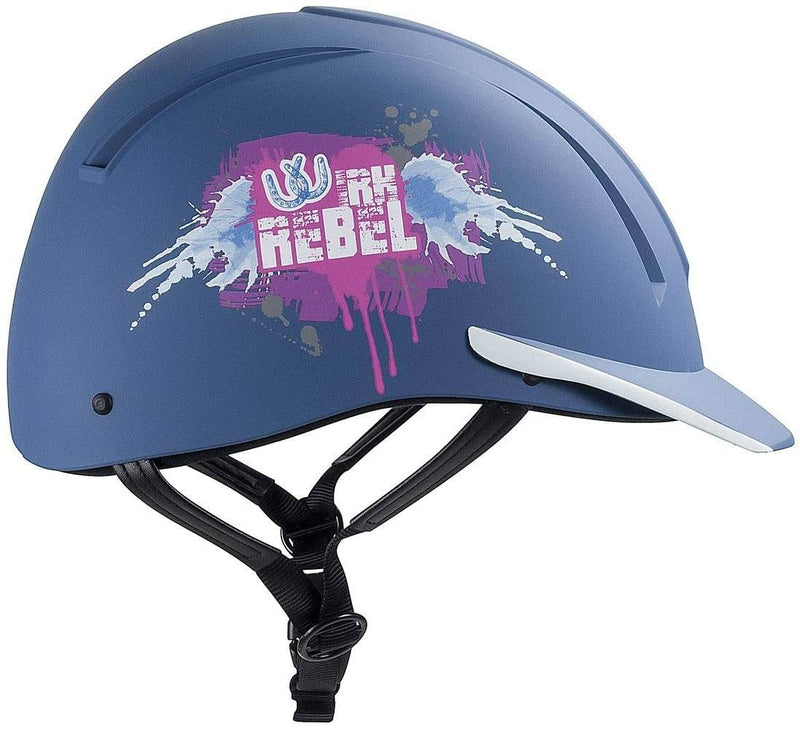 IRH Equi-Pro Western Rebel Helmet Riding Helmets Horze Light Blue X-Small 