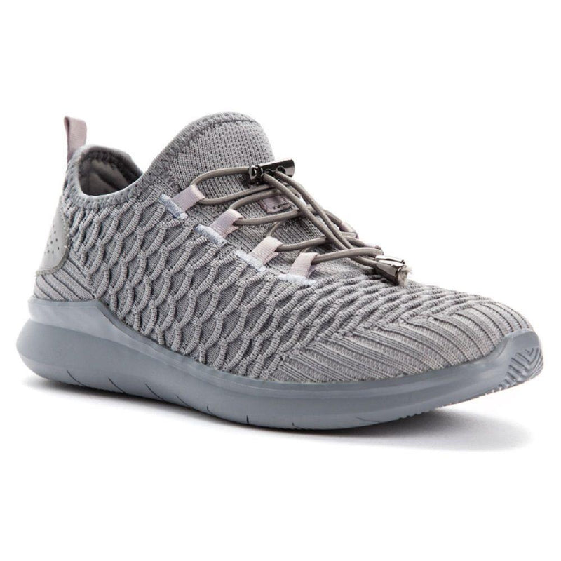 Propet Women's TravelBound X-Wide Width Athletic Sneakers Propet 10 X-Wide Lt Grey