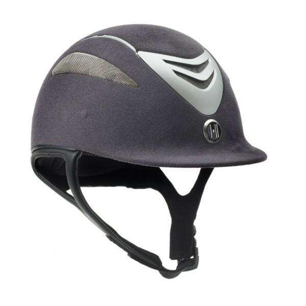 One K Defender Suede Helmet Riding Helmets One K XS Grey 