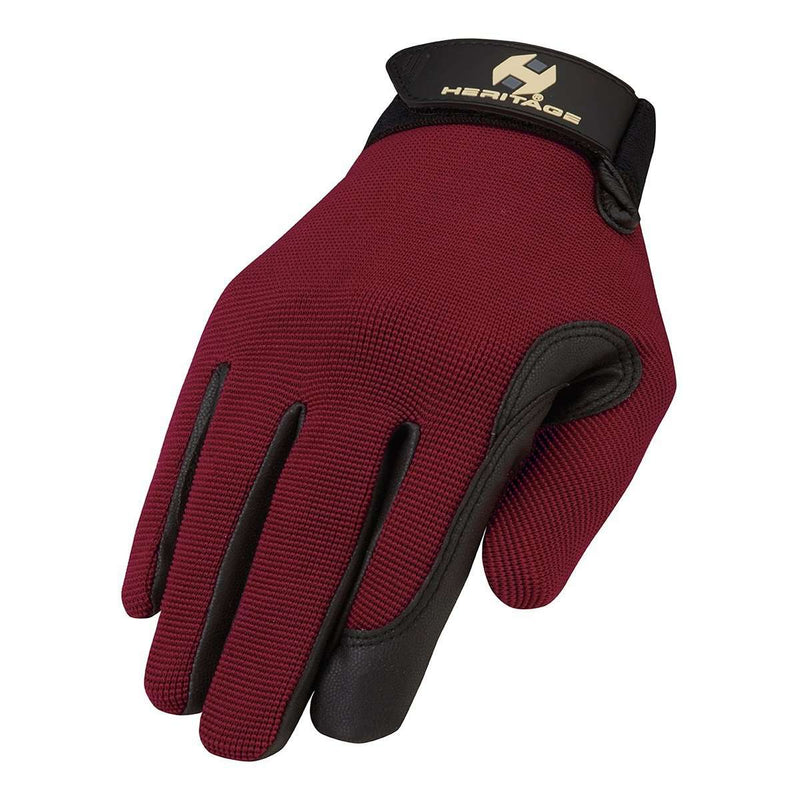Heritage Performance Gloves Gloves Heritage Performance Gloves 4 Dark Red 