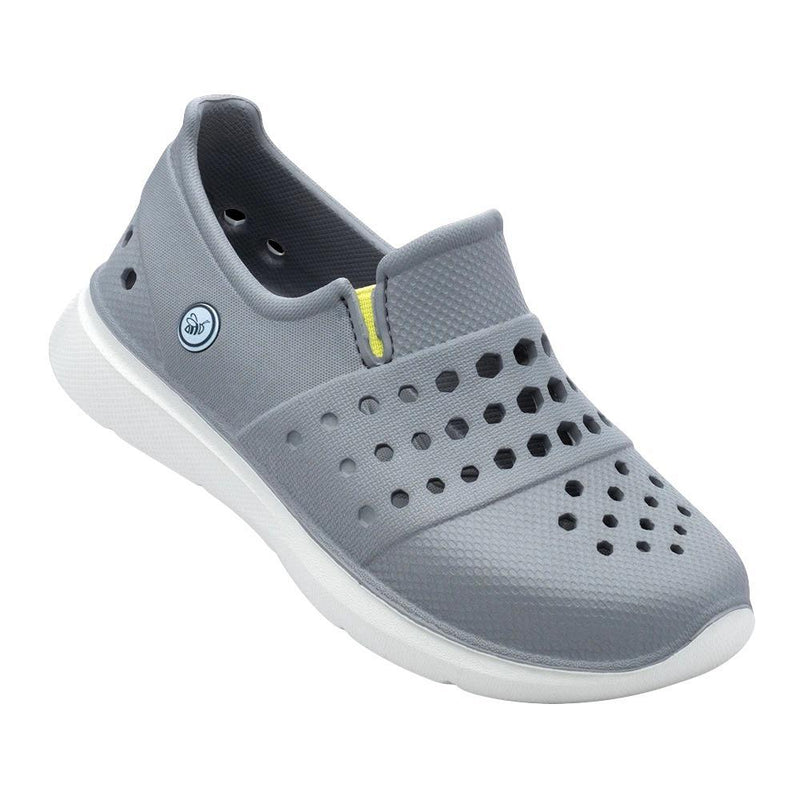 JOYBEES Kids' Splash Sneaker Sneaker Joybees 10/11 Charcoal/Light Grey Child