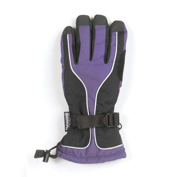 Ovation Ladies Extreamer Winter Snow Gloves Gloves Ovation S Purple/Black 