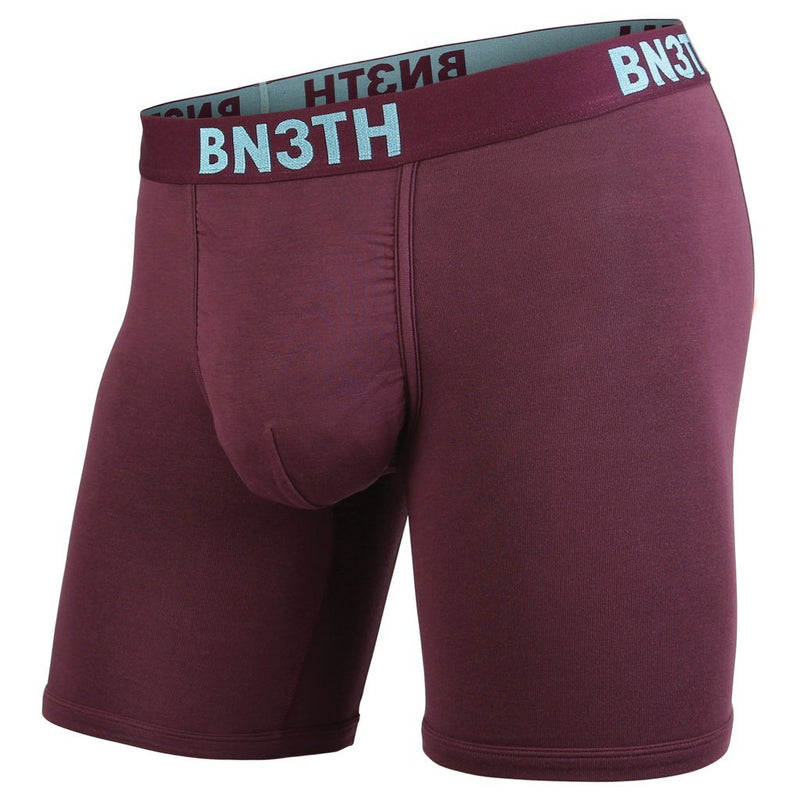 BN3TH Classic Boxer Brief Solid Boxers BN3TH L Wine/Ice 