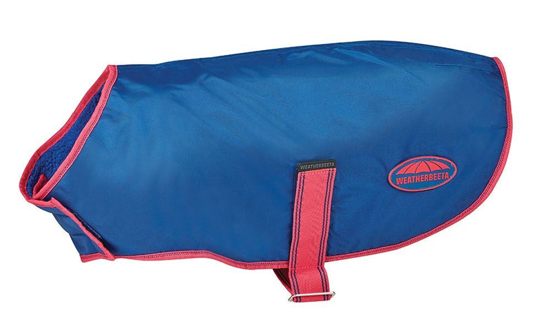 Blueberry/Pink Weatherbeeta ComfiTec Windbreaker Free Dog Coat