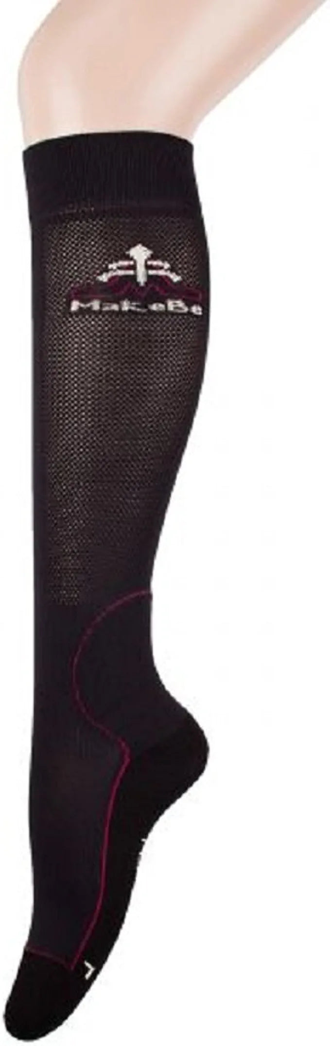 Makebe Technical Sock Deocell Friction Free-Women's Socks MakeBe Black 39-42 