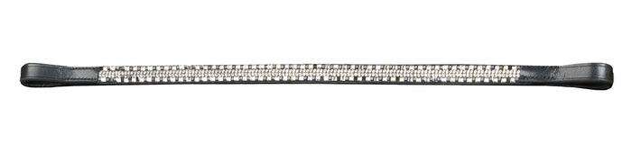 Shires Equestrian Double Diamond Browband for English Horse Bridles English Bridle Accessories Shires Cob Black 