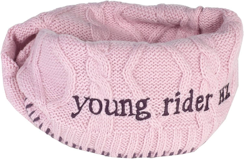 NEVE Jr Knit Tube Scarf Parfait Pink One Size One Stop Equine Shop 
