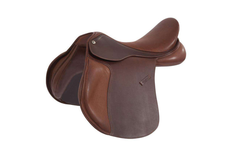 Collegiate Scholar All Purpose Saddle With Round Cantle Contact Saddles Collegiate 16 Brown 