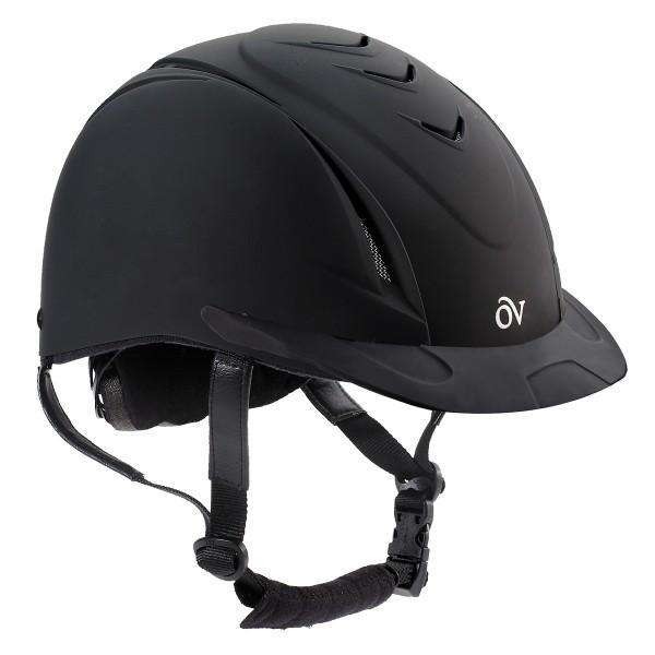 Ovation Deluxe Schooler Helmet Riding Helmets Ovation XXS/XS Black 