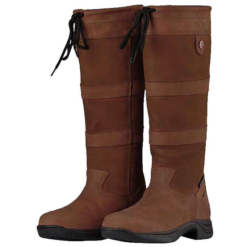 Dublin Ladies River Boots III X-Wide Lifestyle Boots Dublin 6 Chocolate 