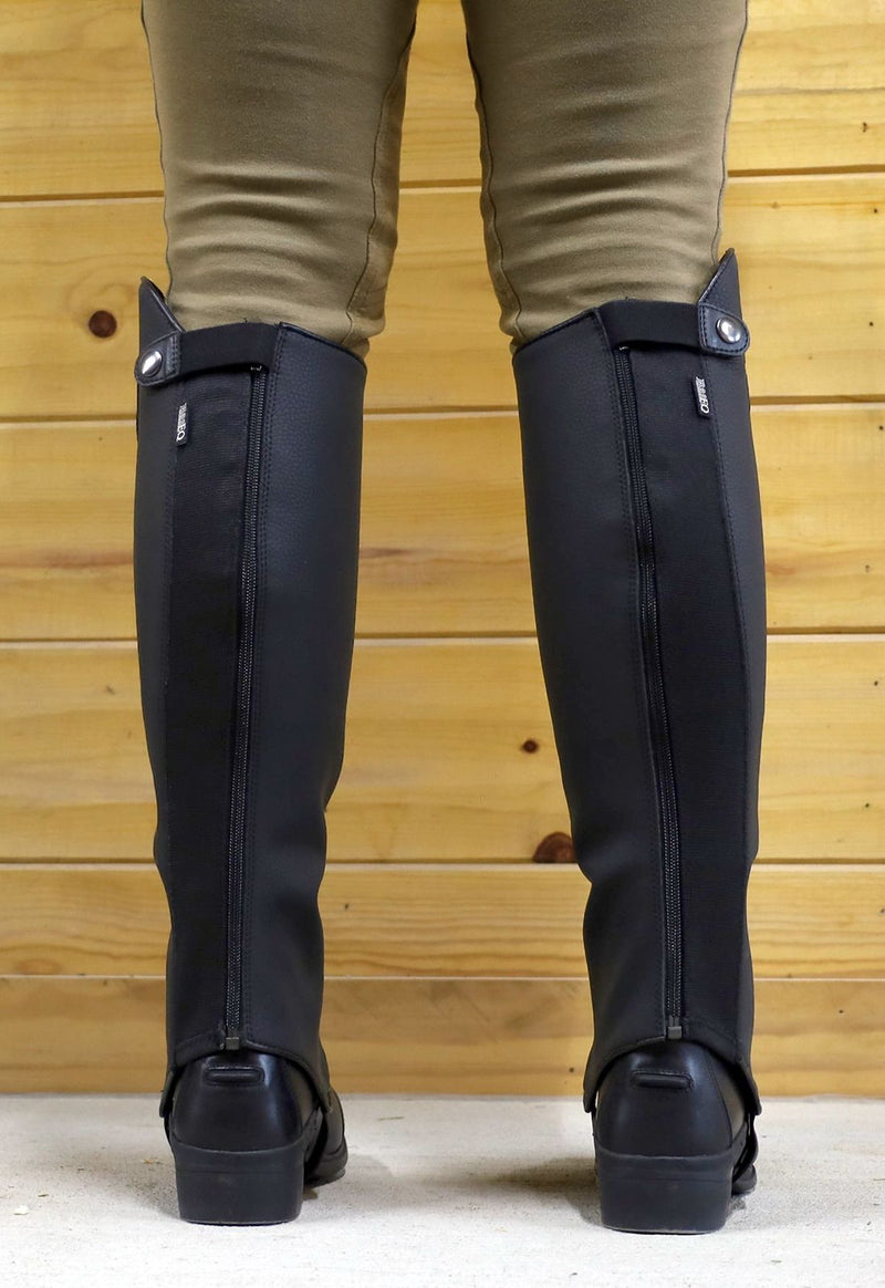 BasEQ Addy Children's Synthetic Half Chaps Synthetic Half Chaps One Stop Equine Shop 