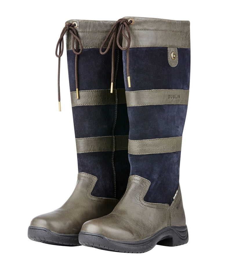 Dublin Ladies River Boots III Lifestyle Boots Dublin 6 Charcoal/Navy 