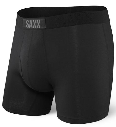 SAXX Ultra Boxer Fly Boxers SAXX S Black/Black 