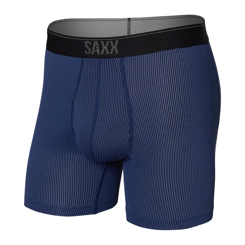 Midnight Blue SAXX Men's Quest Boxer Brief with Fly