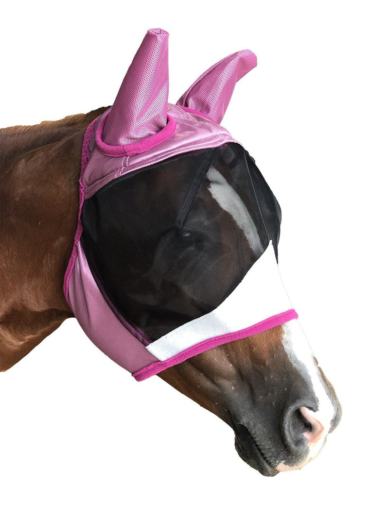 Shires Fine Mesh Fly Mask with Ears-Exclusive Colors Fly Masks Shires 