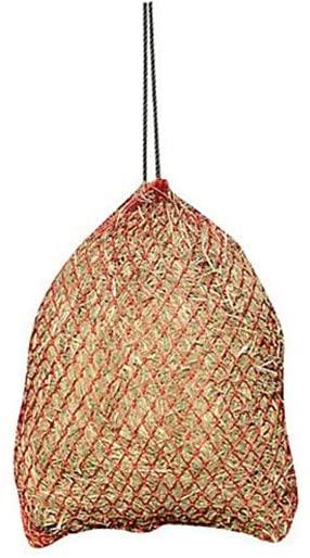 Shires Greedy Feeder Net Hay Bags Shires 30" L - Mini Red 