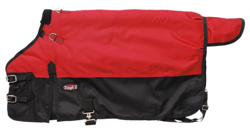 Red Tough 1 600D Waterproof Poly Foal Blanket Turnout Blankets