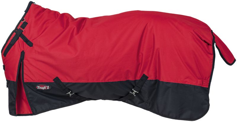 Red 51" Tough 1 600D Waterproof Poly Snuggit Turnout Blanket