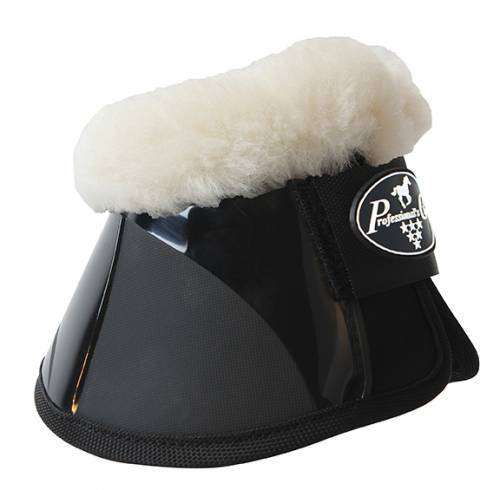 Professional's Choice Spartan Bell Boot W/ Fleece Bell Boots Professional's Choice M Black 
