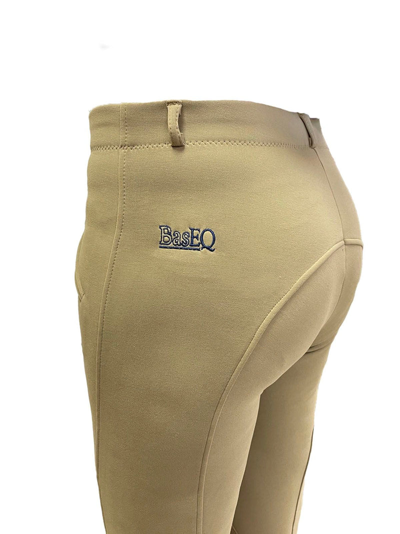BasEQ Elsie Women's Winter Equestrian Riding Breeches Knee Patch Breeches One Stop Equine Shop 