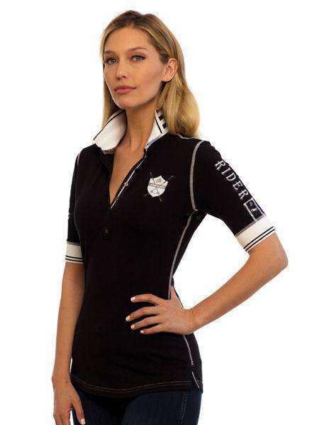 Goode Rider Women's Champion Polo Polo Shirts Goode Rider L Black 