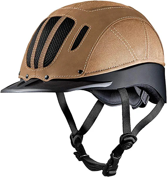 Troxel Sierra Riding Helmet Adult Black, Tan & Brown Riding Helmets Troxel Tan Medium - 22-22 3/4" 