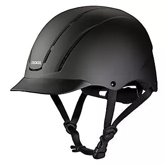 Troxel Spirit Training Helmet Riding Helmets Troxel Black Duratec Large 
