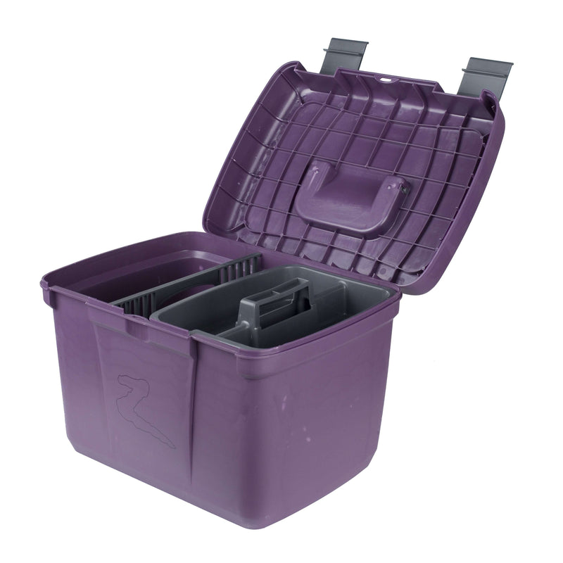 Horze Smart Grooming Box Grooming Totes Horze Dark Purple 