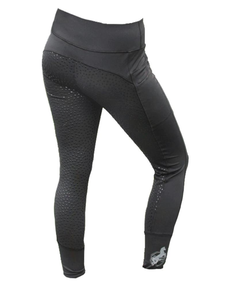One Stop Equine Shop Women's Veronica Euro Full Seat Tights with Phone