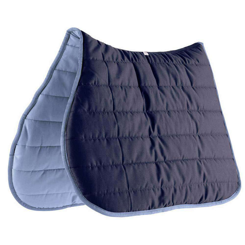 Roma Reversible Softie Wither Relief All Purpose Saddle Pad All Purpose Pads Roma Full Navy/Light Blue 