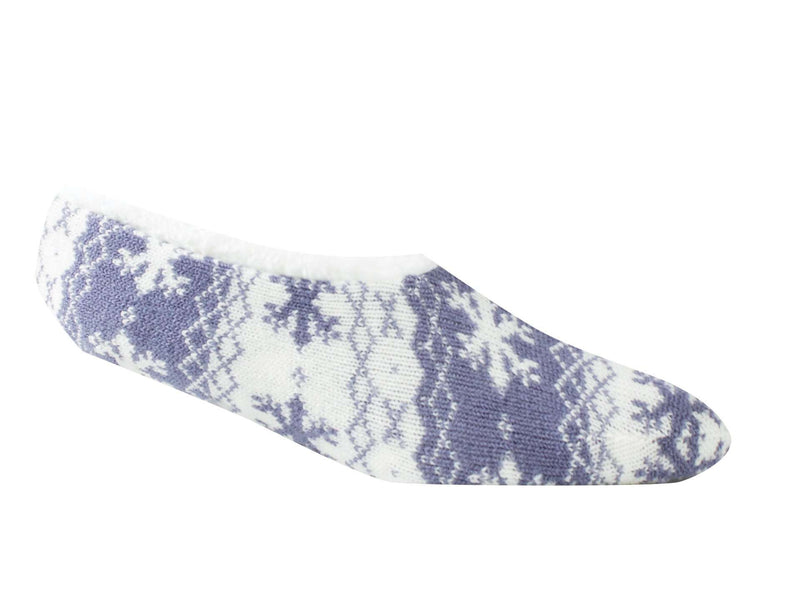 Woolrich Snowflake Slipper Socks Woolrich M Alpine Blue 