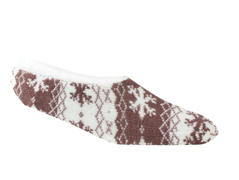 Woolrich Snowflake Slipper Socks Woolrich M Aubergine 
