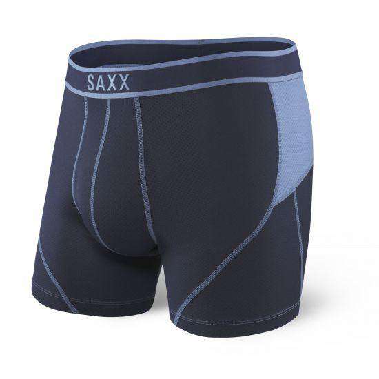 SAXX Kinetic Boxer Boxers SAXX S Navy/Slate 