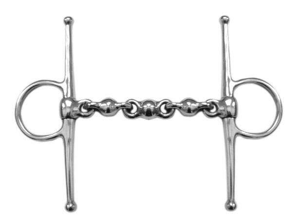 Shires Full Cheek Bit With Waterford Mouth English Horse Bits Shires 5 Stainless Steel 