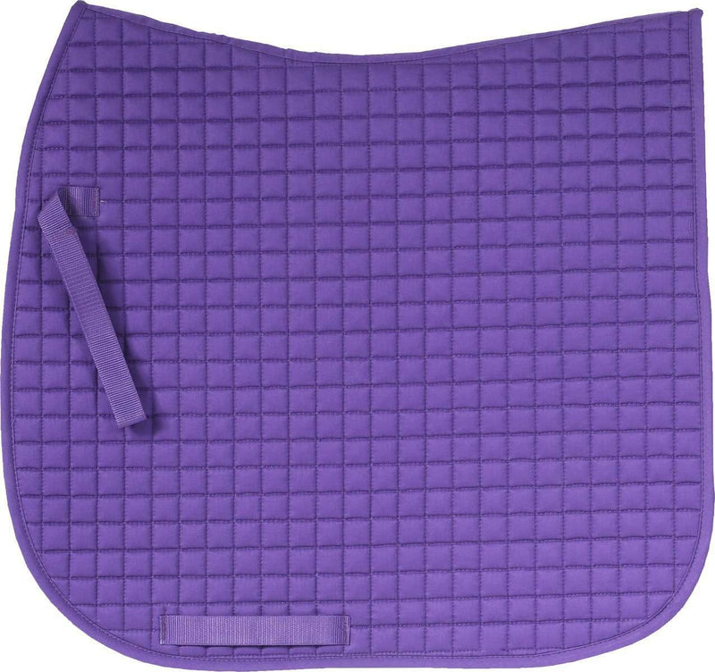 Horze River Dressage Saddle Pad Dressage Pads Horze Full Purple/Purple 