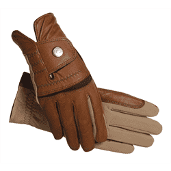SSG Hybrid Gloves Gloves SSG 6 Brown/Tan 