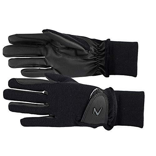 Horze Kid's Rimma Winter Riding Gloves Gloves Horze Black Medium 