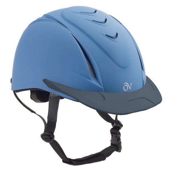 Ovation Deluxe Schooler Helmet Riding Helmets Ovation XXS/XS Blue 