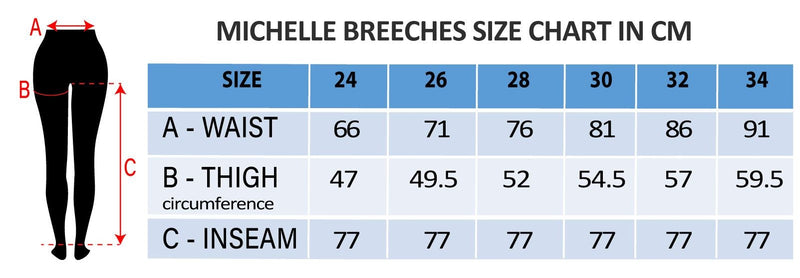 BasEQ Michelle Women's Horse Riding Pull On Suede Low Rise Knee Patch Breeches Knee Patch Breeches One Stop Equine Shop 