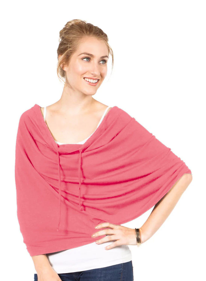 Summerskin Endless Summer Wrap UPF 50+ Sweaters Salmonberry One Size