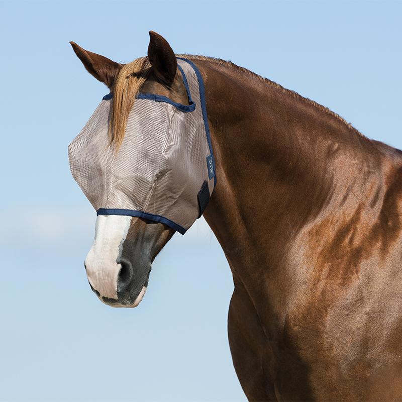 Profile look of Horseware Mio Fly Mask without Ears